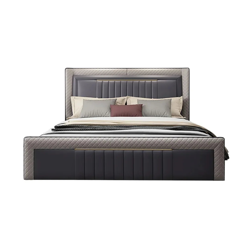 Modern Upholstered Cal King Bed
