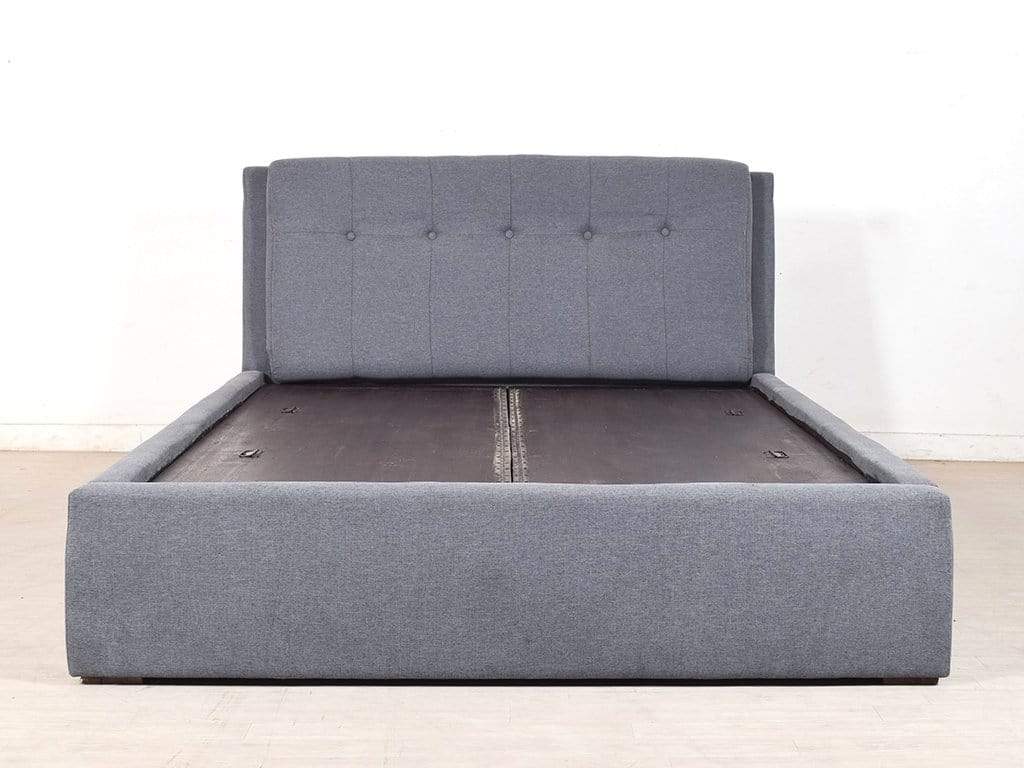 Gemini gray bed
