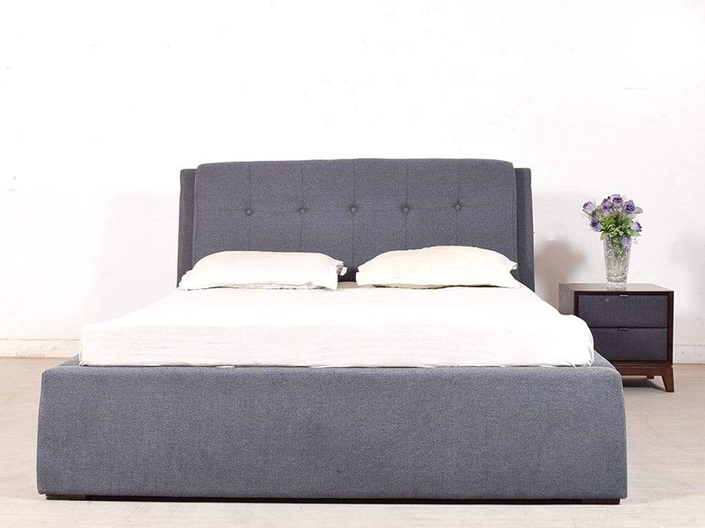 Gemini gray bed