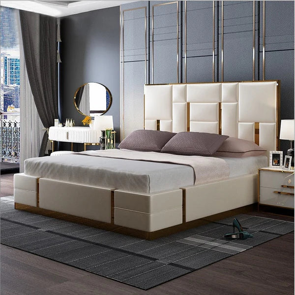 Nordic Style Luxury King Bed