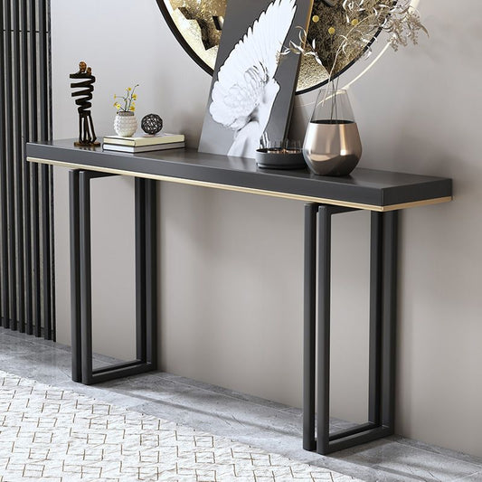 Console Sofa Table in Black