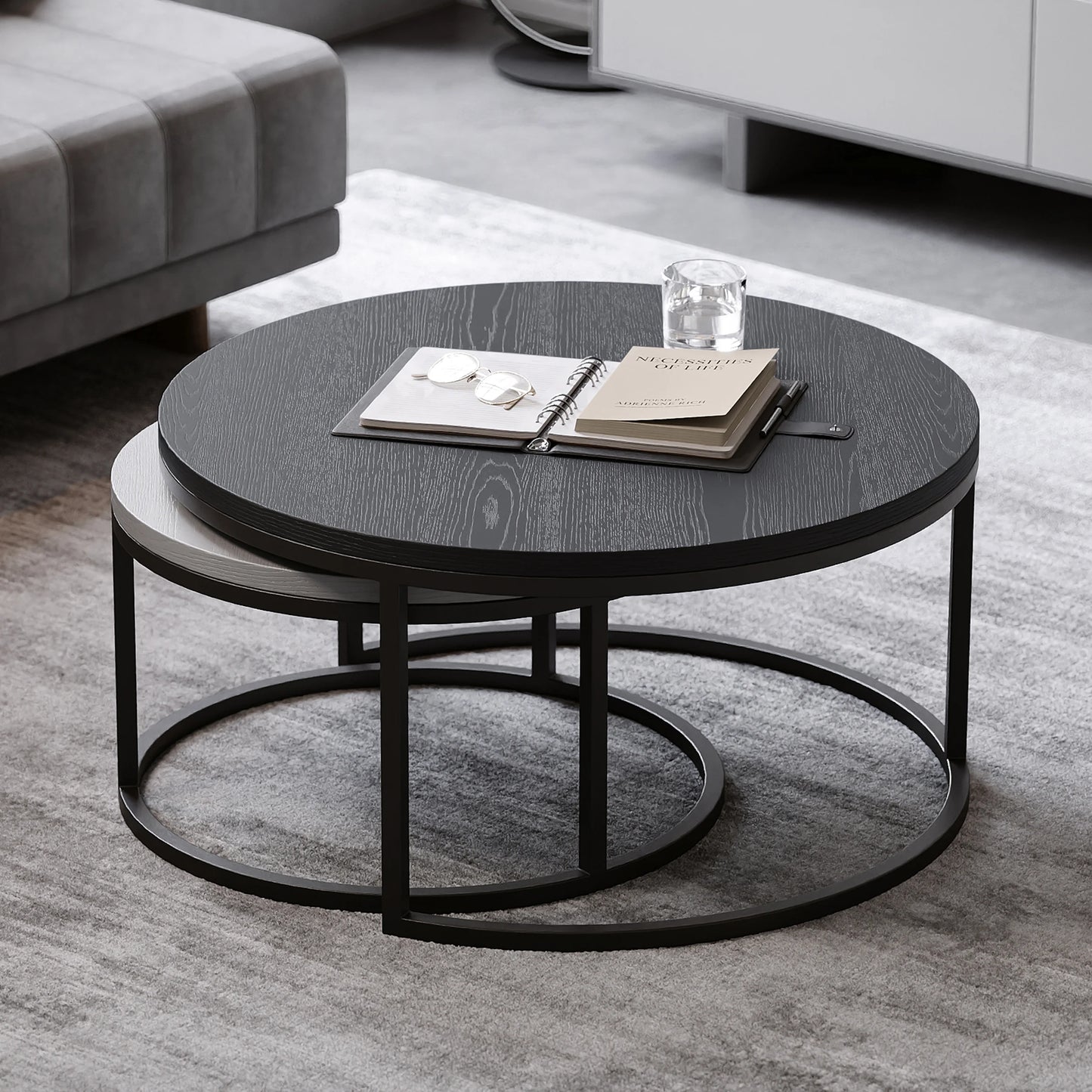 Fero Round Nesting Coffee Table