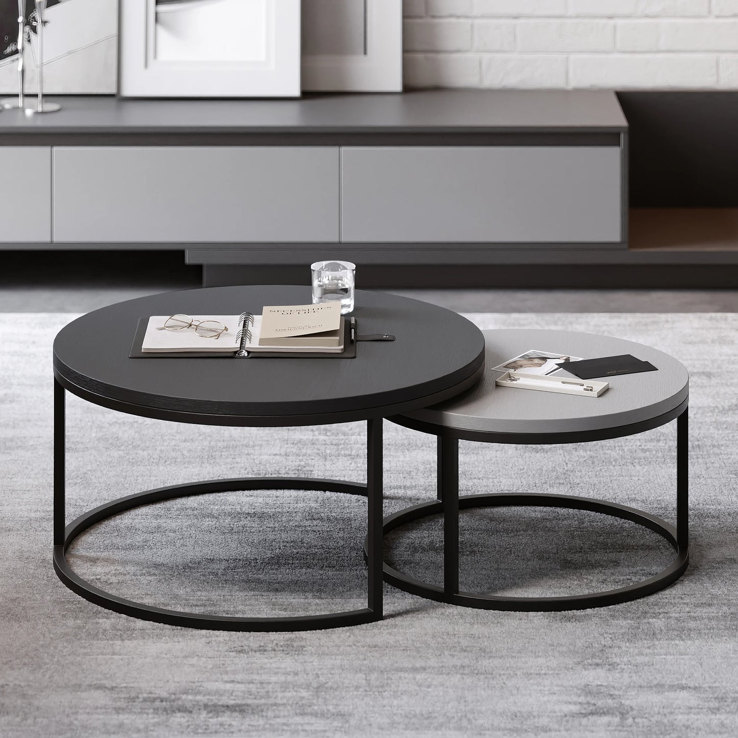 Fero Round Nesting Coffee Table