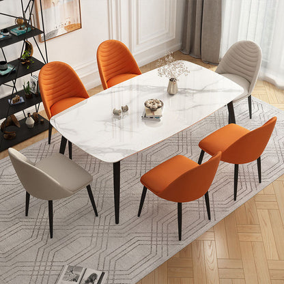 Contemporary Dining and Accent Chairs Matte Finish