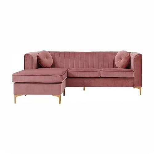 CARPANELLI Modern Tufted 3 Seater L Shape