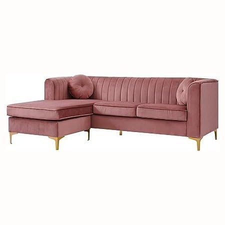 CARPANELLI Modern Tufted 3 Seater L Shape