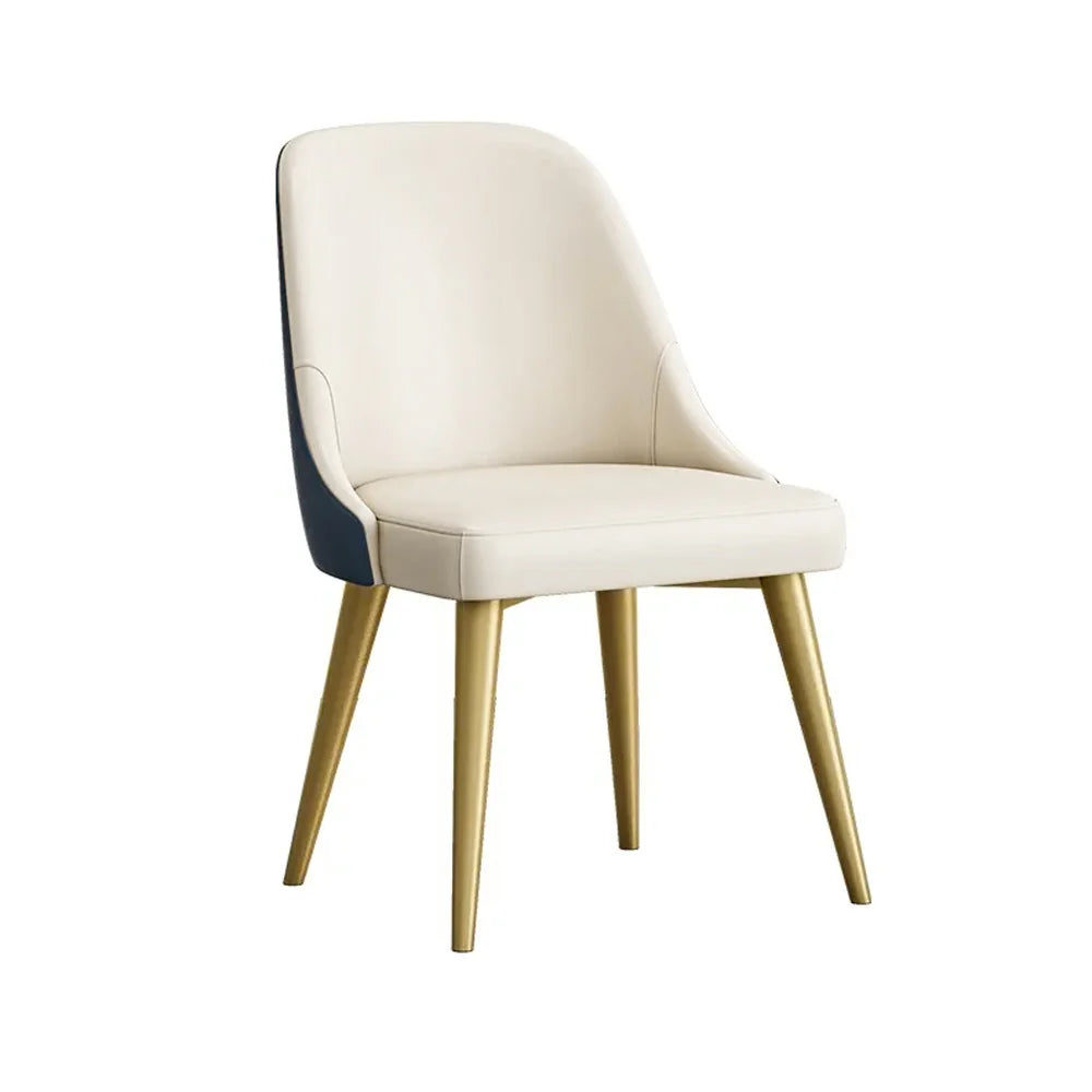 Modern Dining Chairs with PU Leather Upholstery