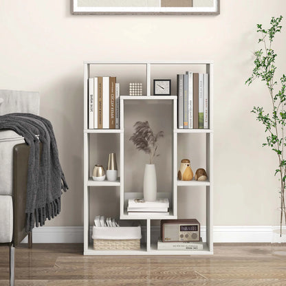 Costway 7 Cube Modern Geometric Bookcase