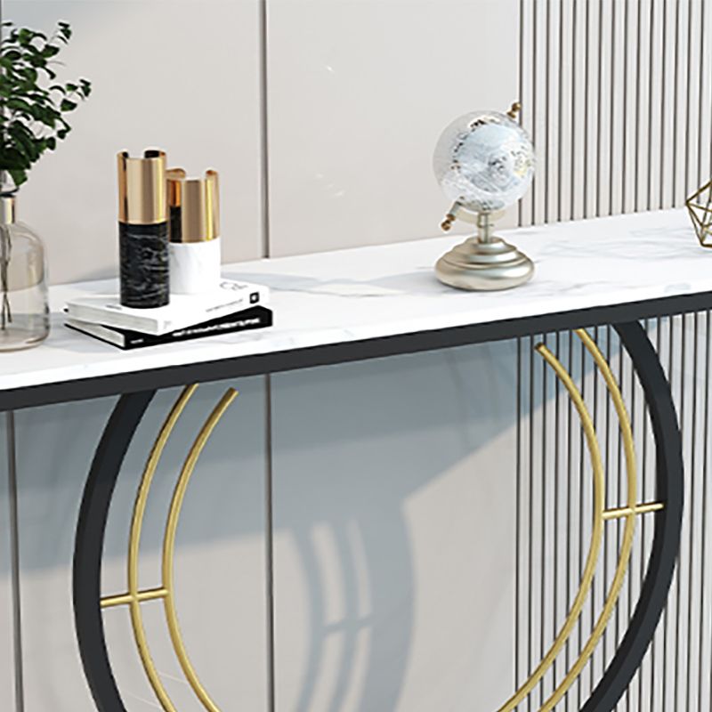 Modern Rectangle Console Table Antique