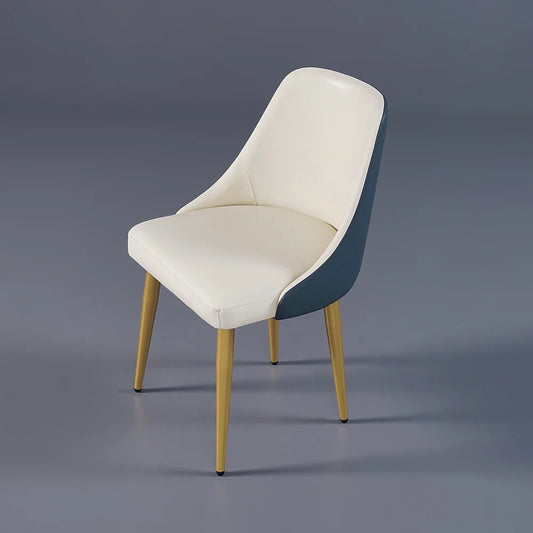 Modern Dining Chairs with PU Leather Upholstery