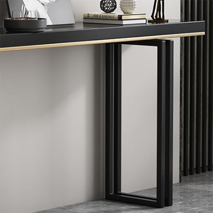 Console Sofa Table in Black