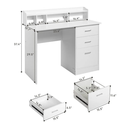 Zimtown Computer Desk with Storage