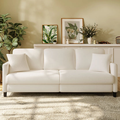 Comfy Teddy Fleece Loveseat Sofa