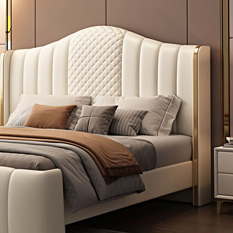 Glam Beige Standard Bed