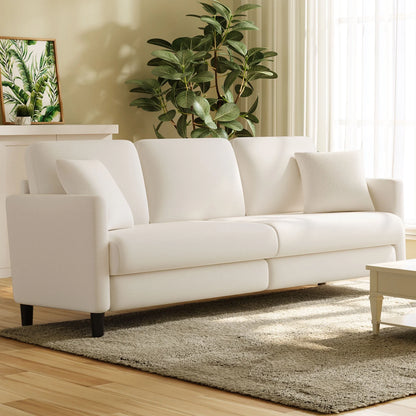 Comfy Teddy Fleece Loveseat Sofa