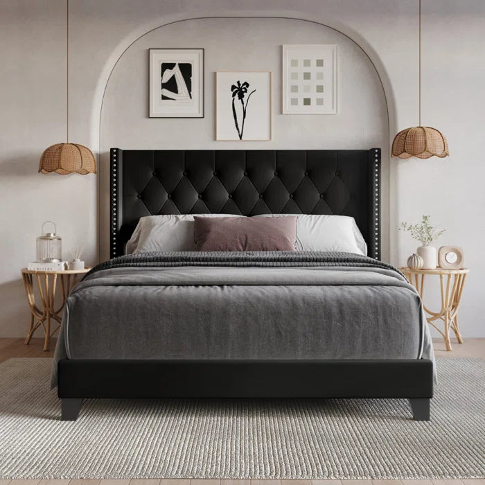 Aireanna Vegan Leather bed