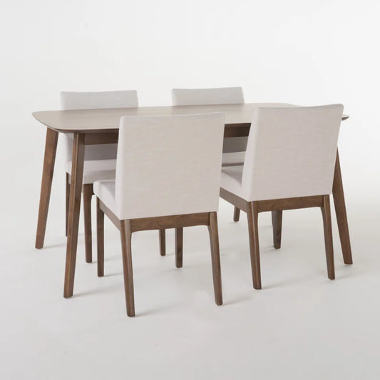 Ivory 6 Seater Wooden Dining Table