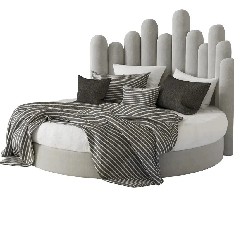 Fabric Multifunctional Double Finger Round Bed