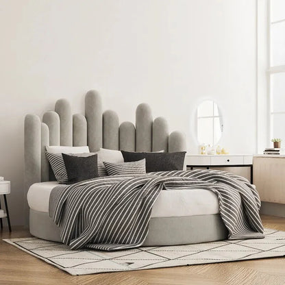 Fabric Multifunctional Double Finger Round Bed