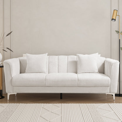 Homfa White Sofa