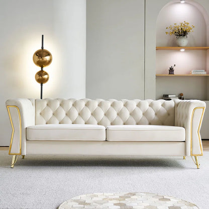 ILean Velvet Sofa