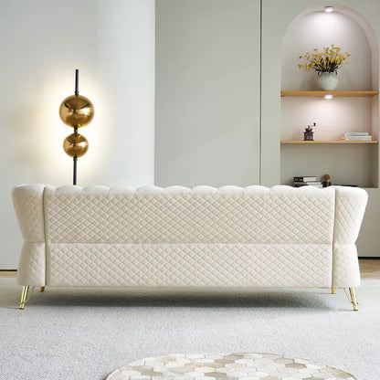 ILean Velvet Sofa