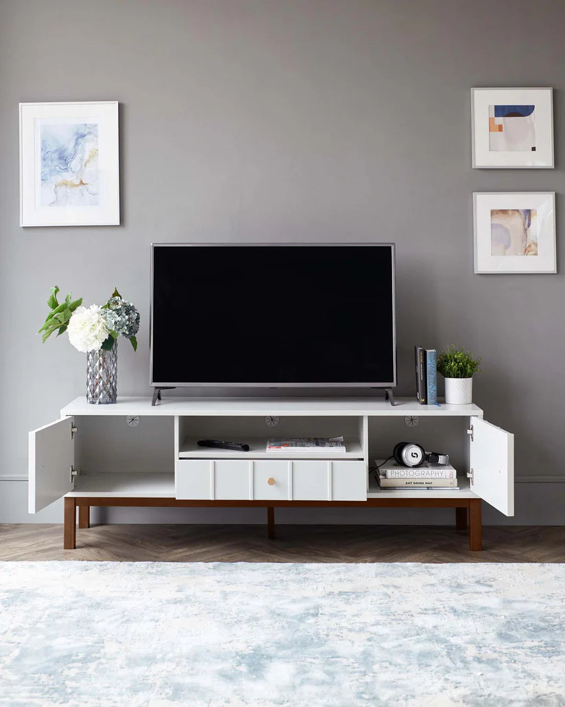 Lyle Light Grey TV Unit