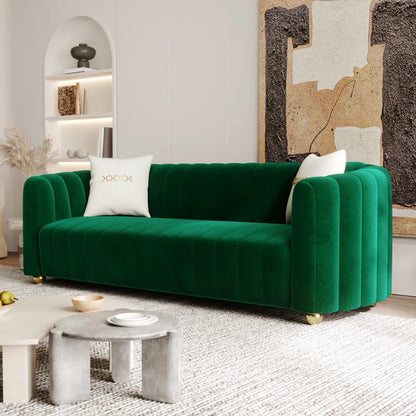 Maeesha  Premium Velvet Sofa