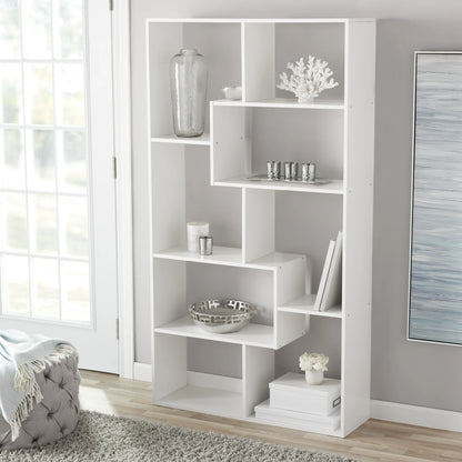 Mainstays 8-Cube Bookcase, White