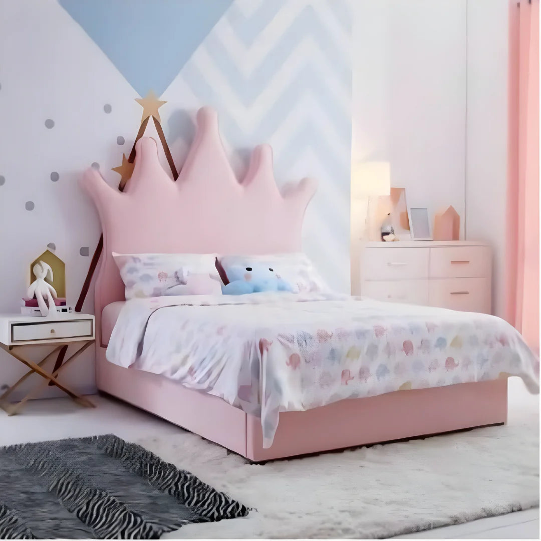 Kids upholstered bed