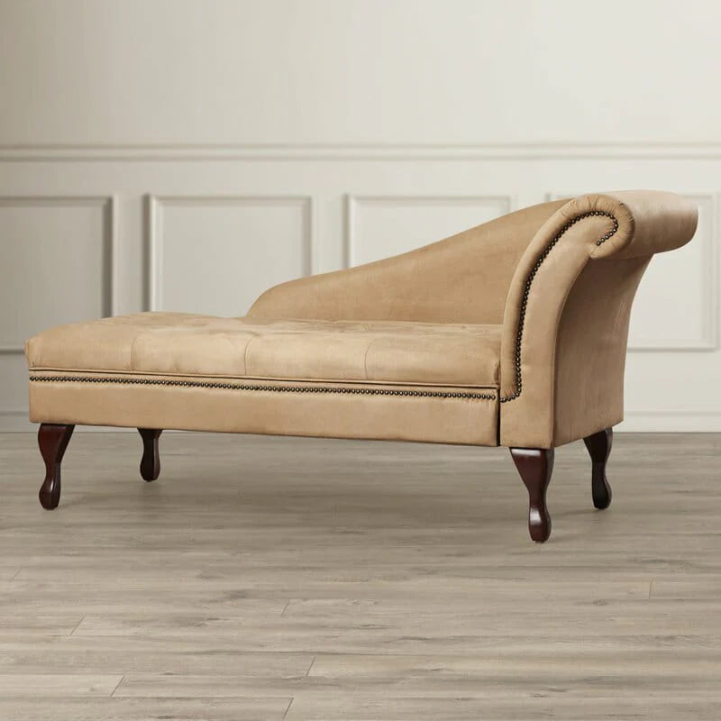 Recline Haven Lounge With Storage In Velvet