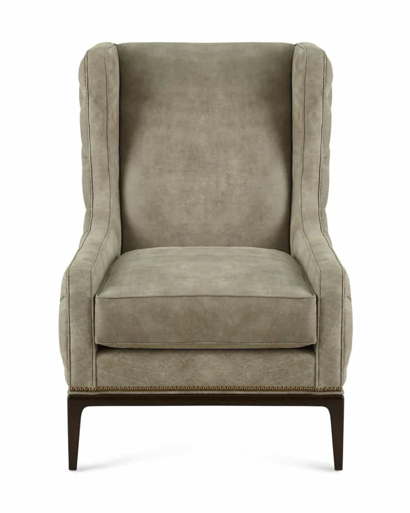 Modern Tufted High Back Chair