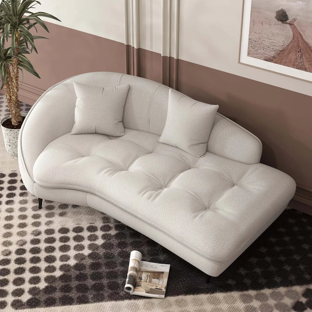 Modern Chaise Longue Sofa Upholstered