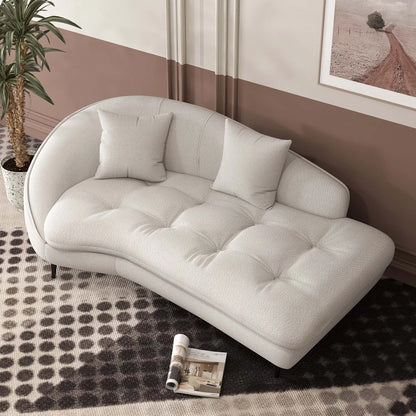 Modern Chaise Longue Sofa Upholstered