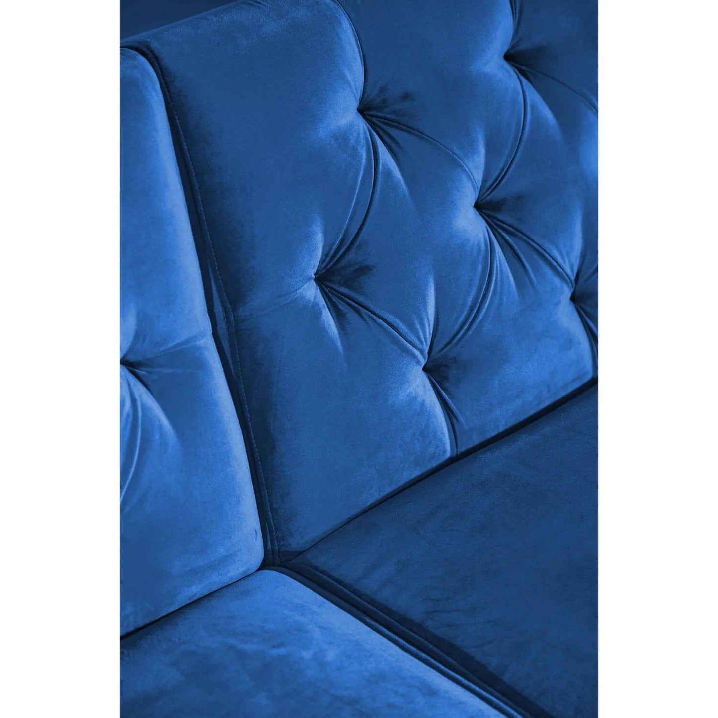 Blue Velvet Sofa