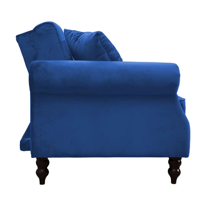 Blue Velvet Sofa