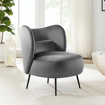 Nordic Living Room Light Luxury Fabric Chair