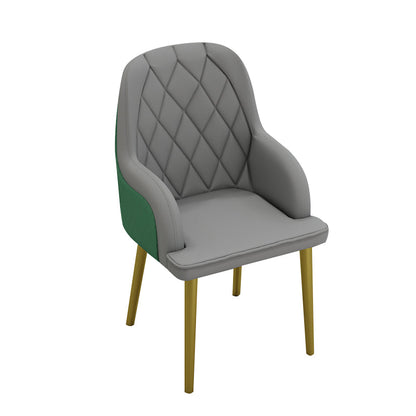 Scandinavian Design Leather Dining Chair