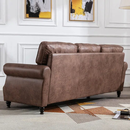 Wonder leatherette sofa