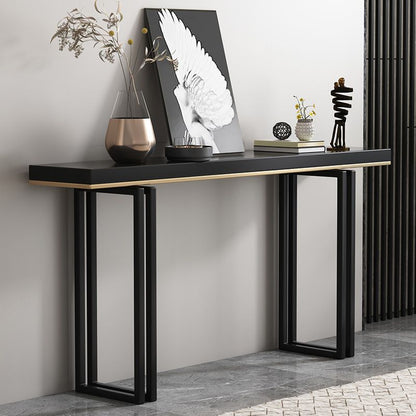 Console Sofa Table in Black