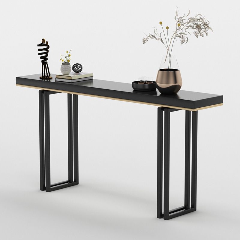 Console Sofa Table in Black