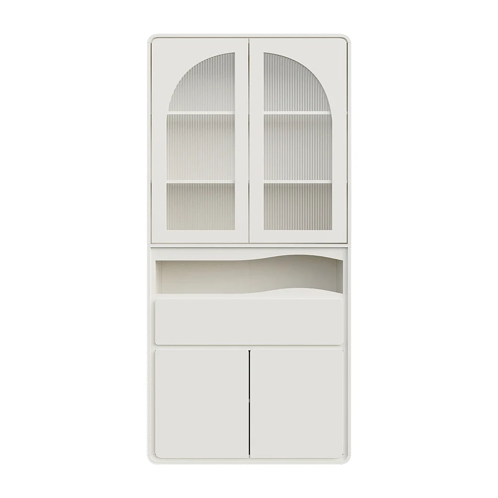 Modern Modular Bookcase with 4 Doors