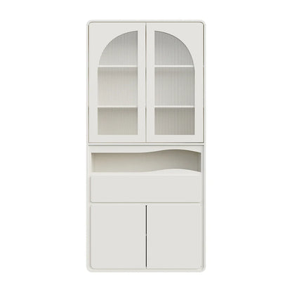 Modern Modular Bookcase with 4 Doors