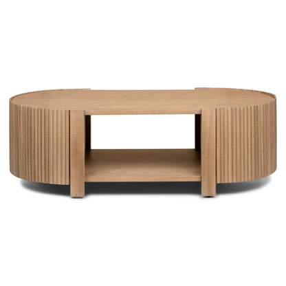 Fortra Storage Coffee Table - White Oak