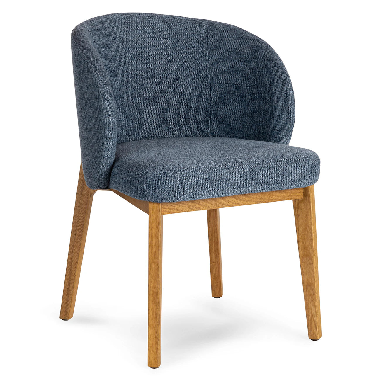 Alta Dining Armchair - Oak and Nocturnal Blue