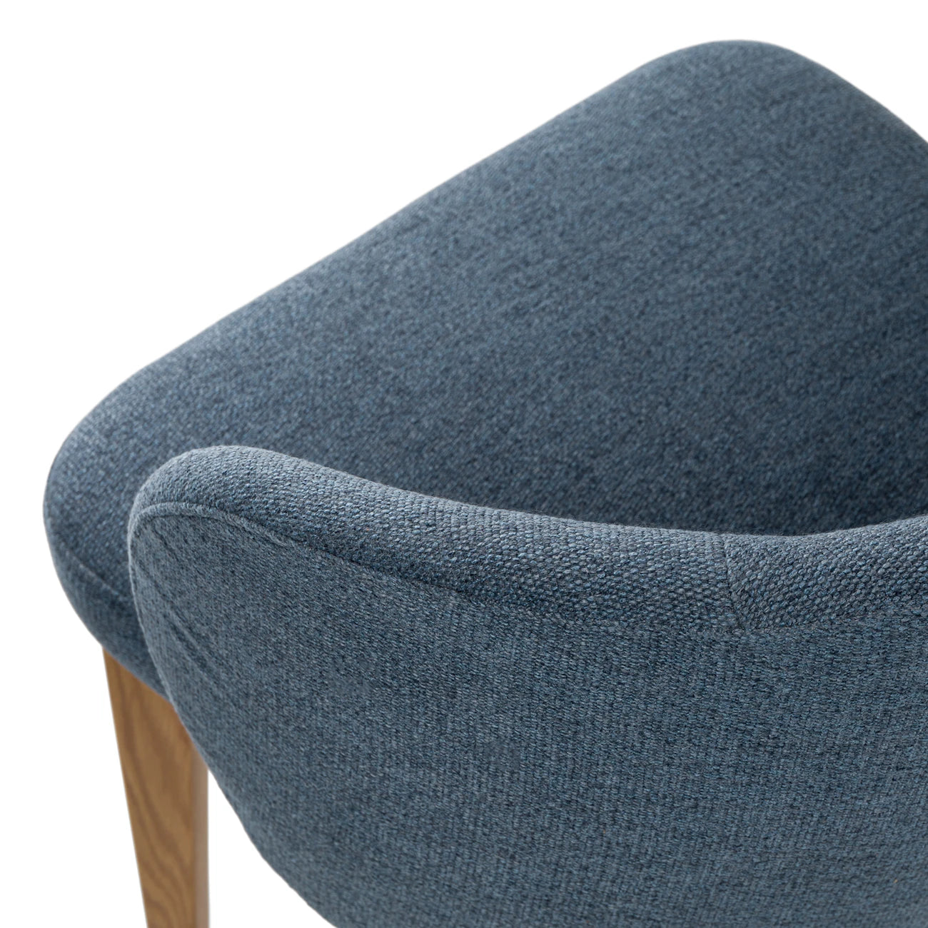 Alta Dining Armchair - Oak and Nocturnal Blue