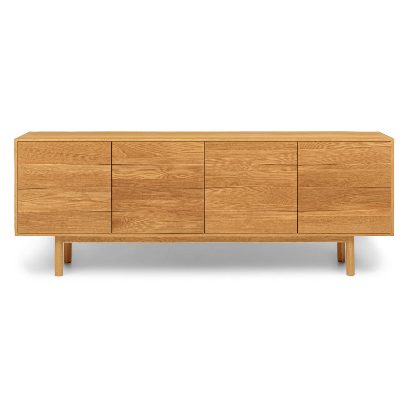 Merto  Media Unit - Warm Oak