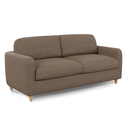 Vati Velvet Sofa - Buckler Brown