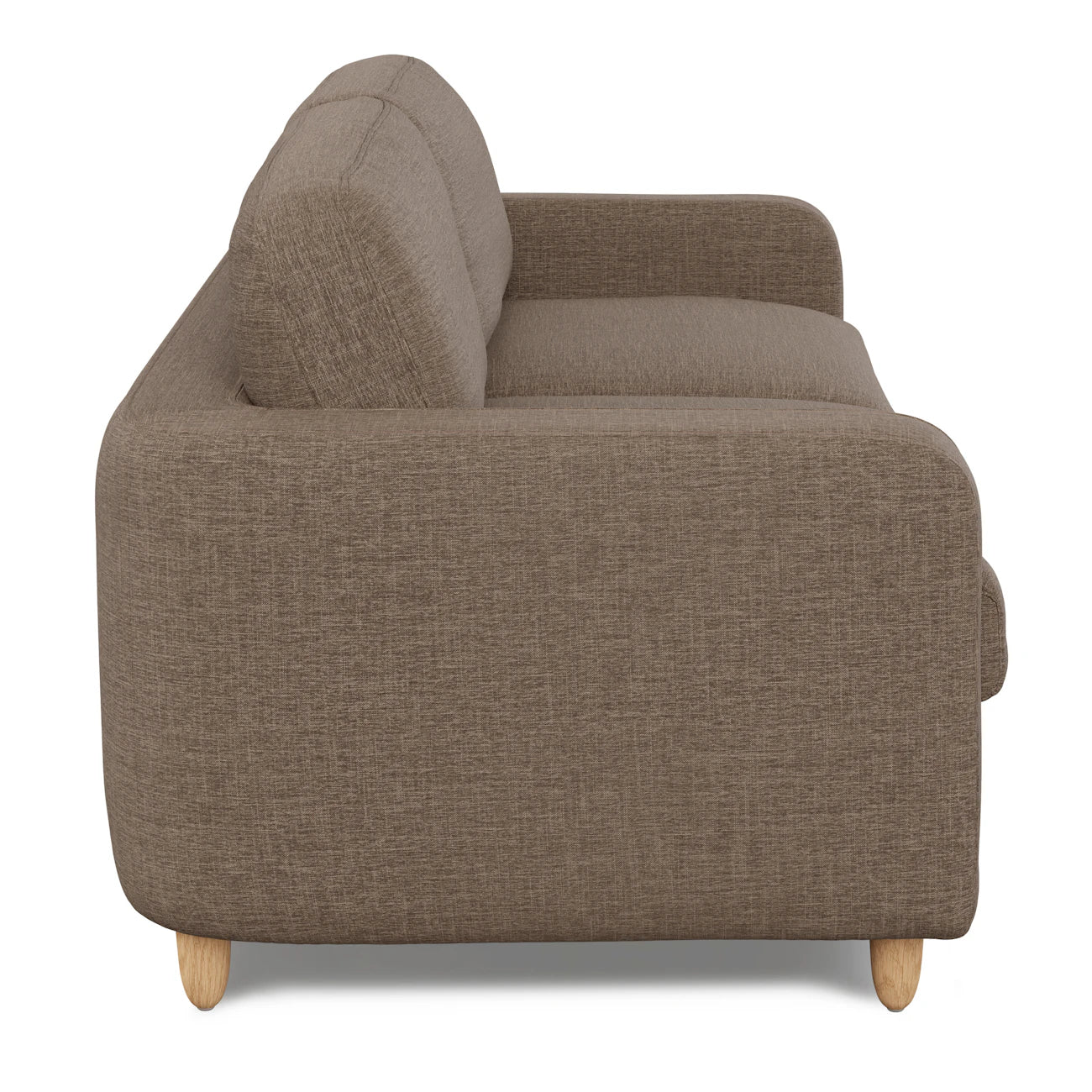 Vati Velvet Sofa - Buckler Brown