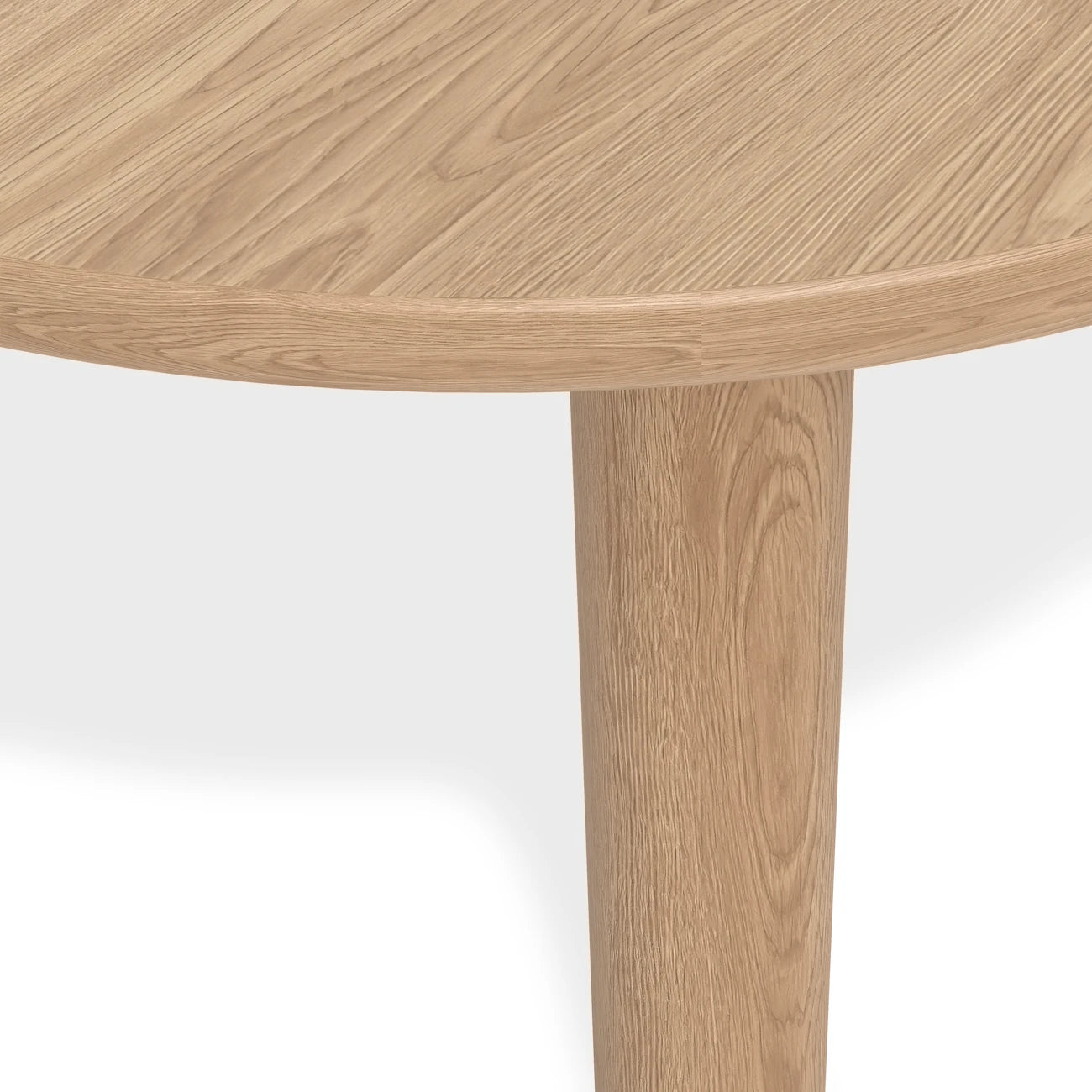 Muhly Round Dining Table for 4 - White Oak